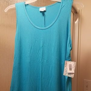 NWT Lularoe Turquoise 2XL Tank Top
